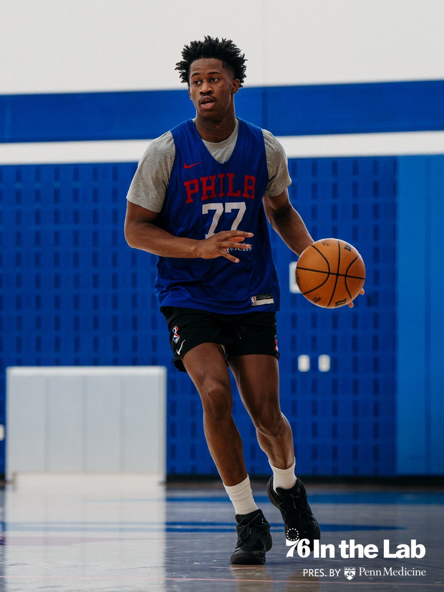 sixers's tweet image. hoops back tomorrow. 🙌

@PennMedicine
