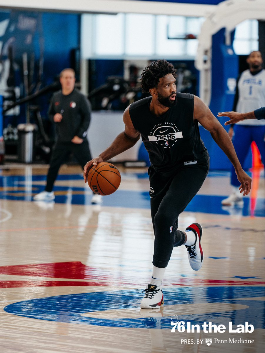 sixers's tweet image. hoops back tomorrow. 🙌

@PennMedicine