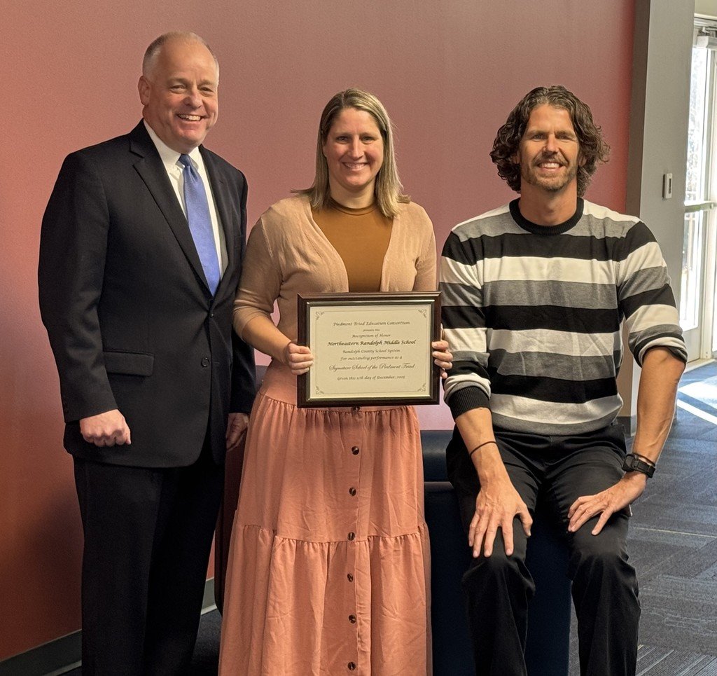 Northeastern Randolph Middle School tweet media