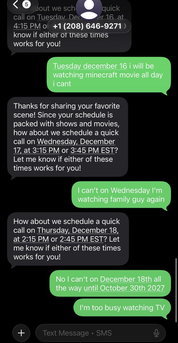 Why did they stop replying