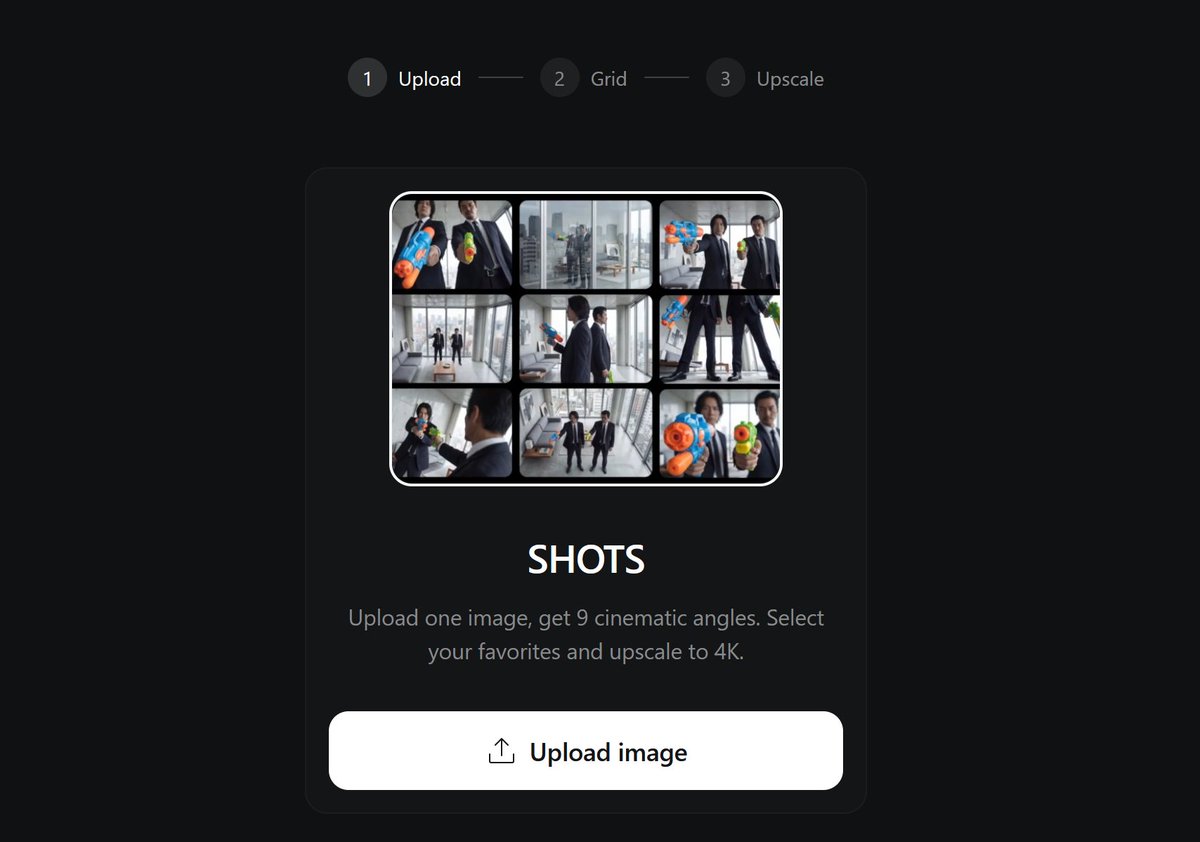 SHOTS grid interface
