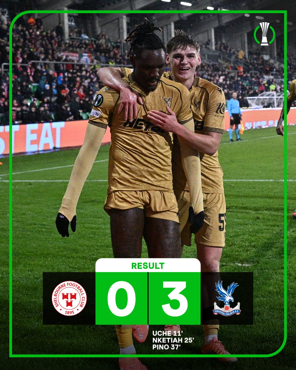 A big win for Crystal Palace 👏

#UECL