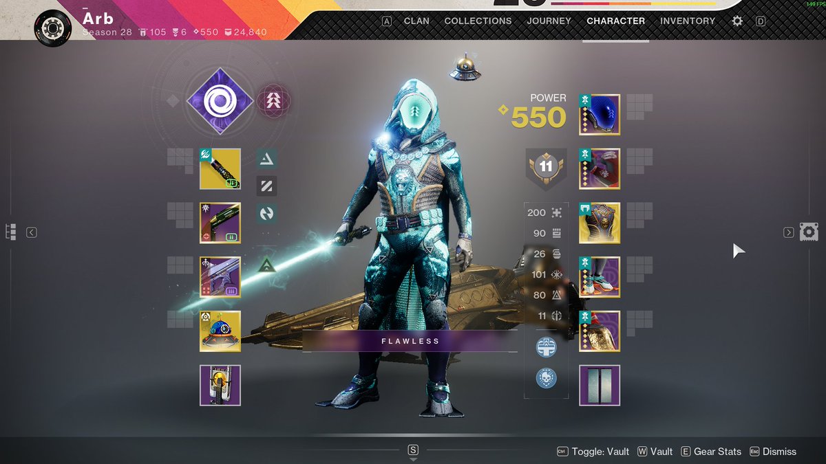 Yoooo! After like 170 something clears got the cyan crystal