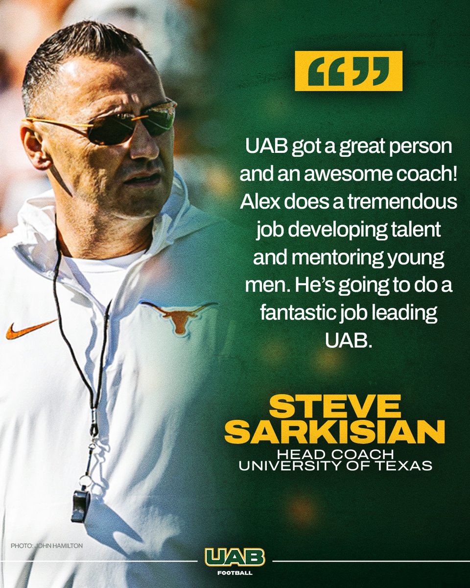 UAB_FB's tweet image. High praise for Mort‼️