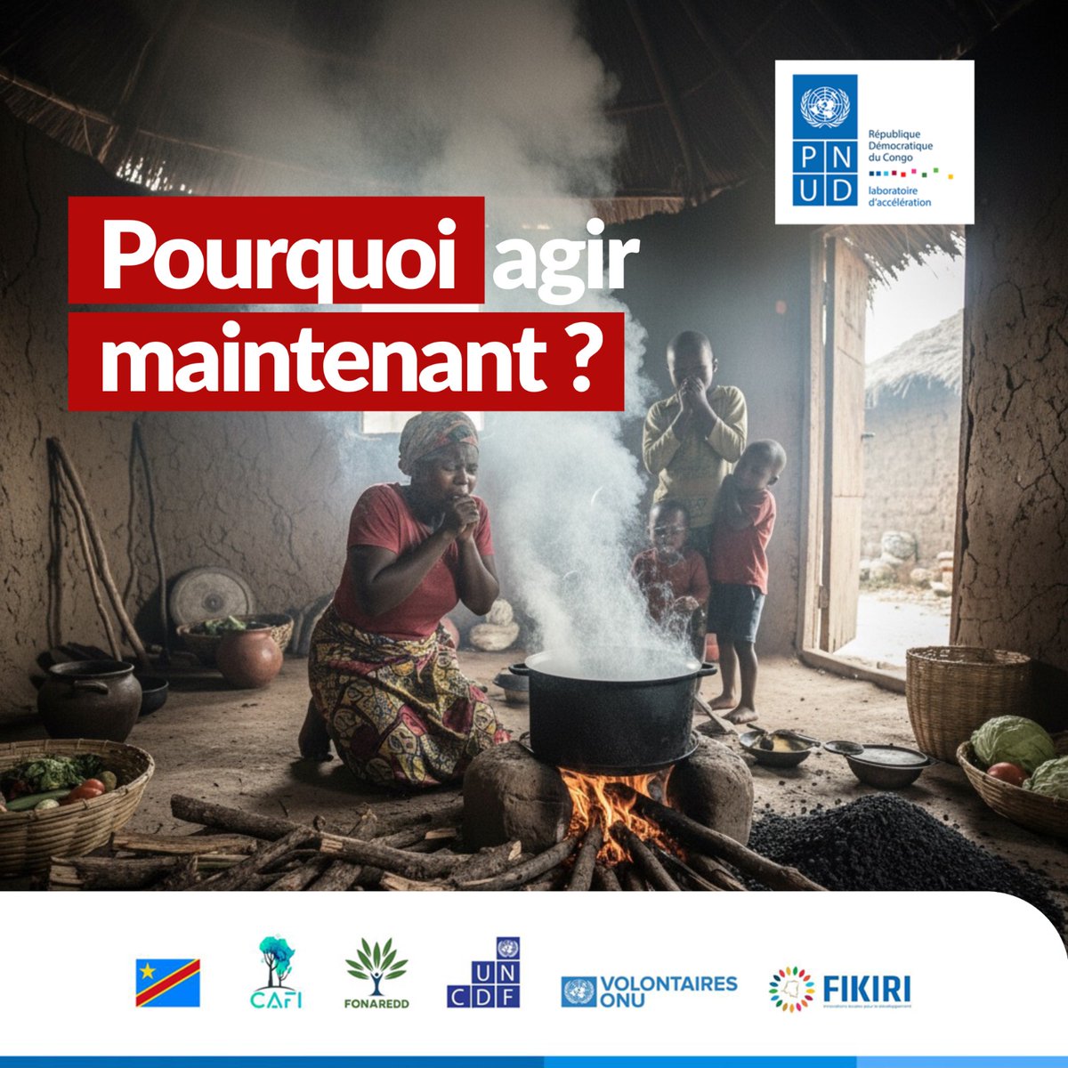 LPierrette22895's tweet photo. Environ 2,1 milliards de personnes cuisinent encore avec du bois ou charbon, au détriment de leur santé et de l’environnement
Adopter la cuisson propre, c’est sauver des vies et préserver nos forêts. #CuissonPropre #Santé #Climat #ODD7 #ODD13  
@UNCDF @FONAREDD @PNUD_RDC @CnjRDC https://t.co/H7CC1tquj7