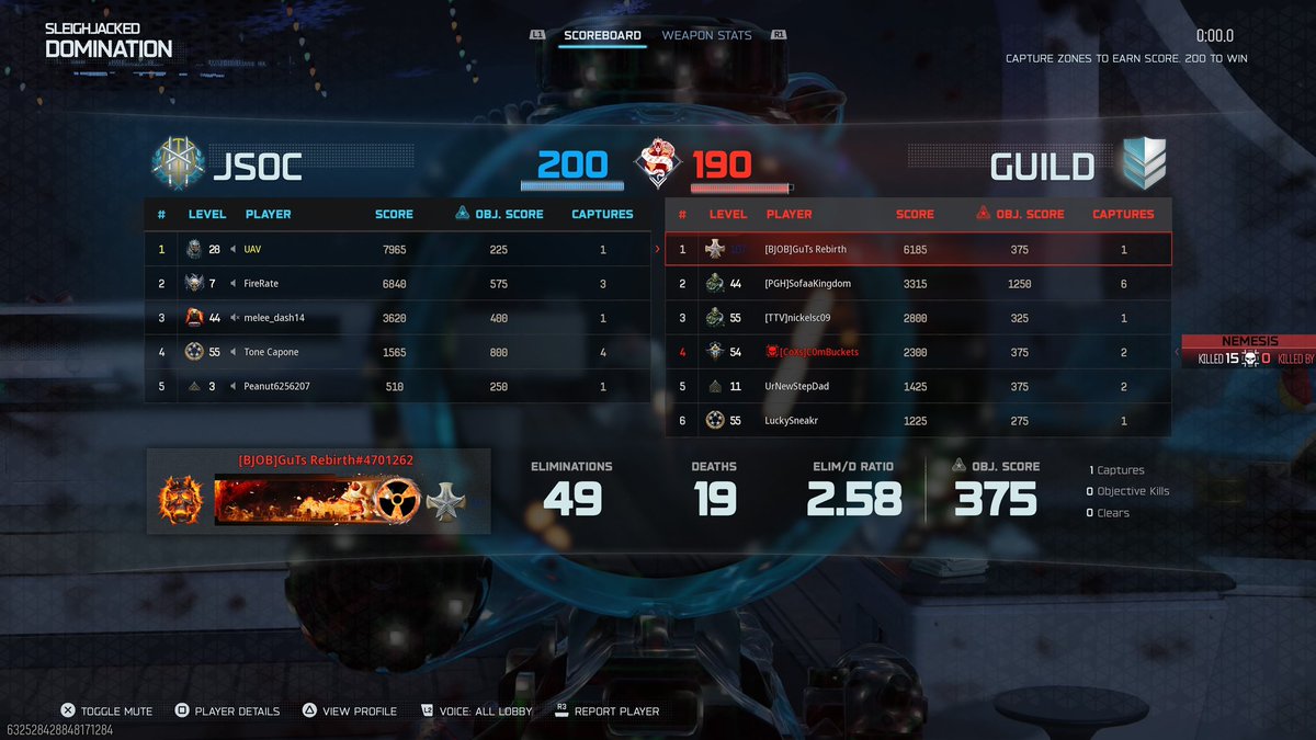 UAV_Tv's tweet image. Prestige Master Gets Spammed 😈 UAV can’t play in SBMM lobbies 🤡 #BO7 #Callofduty