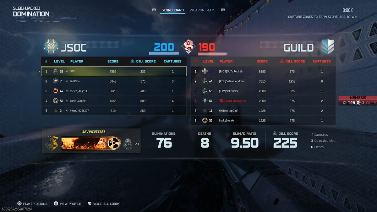 UAV_Tv's tweet image. Prestige Master Gets Spammed 😈 UAV can’t play in SBMM lobbies 🤡 #BO7 #Callofduty