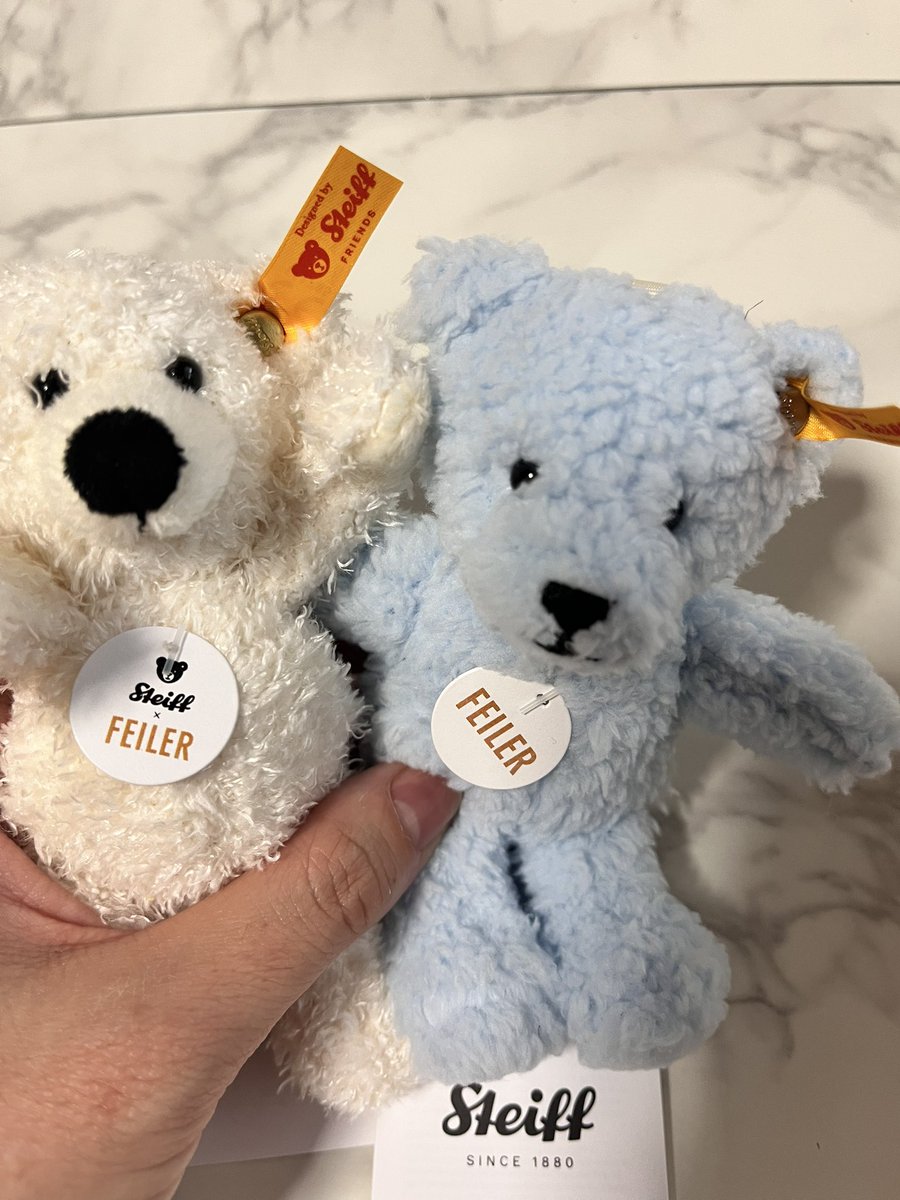 まだ気づかれてない？笑 シュタイフ×フェイラーの限定セットが