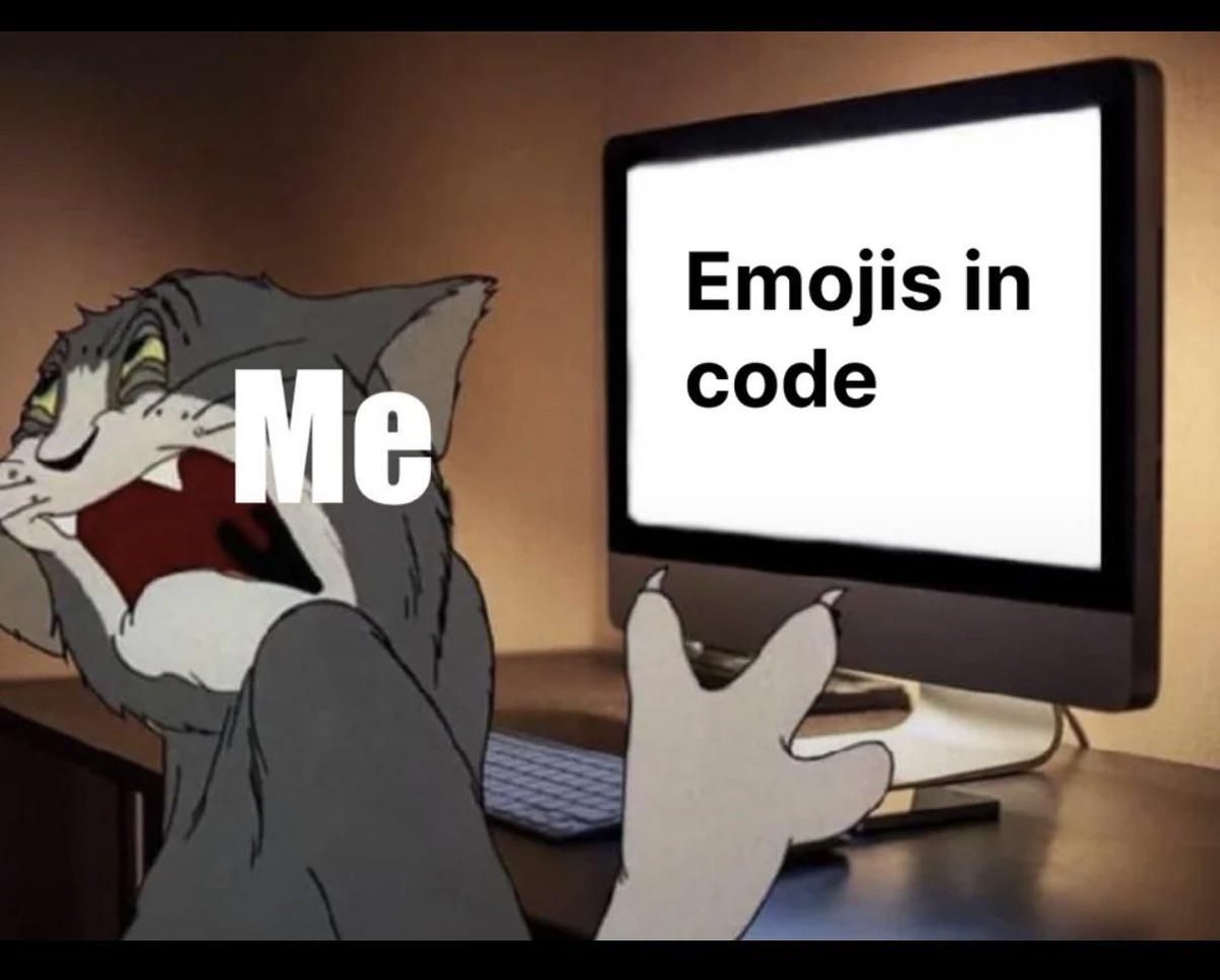 bjellesma's tweet image. Who says it&apos;s hard to spot AI generated content these days? AI, without instructions, will always use emojis in the code #programminghumor #reddit