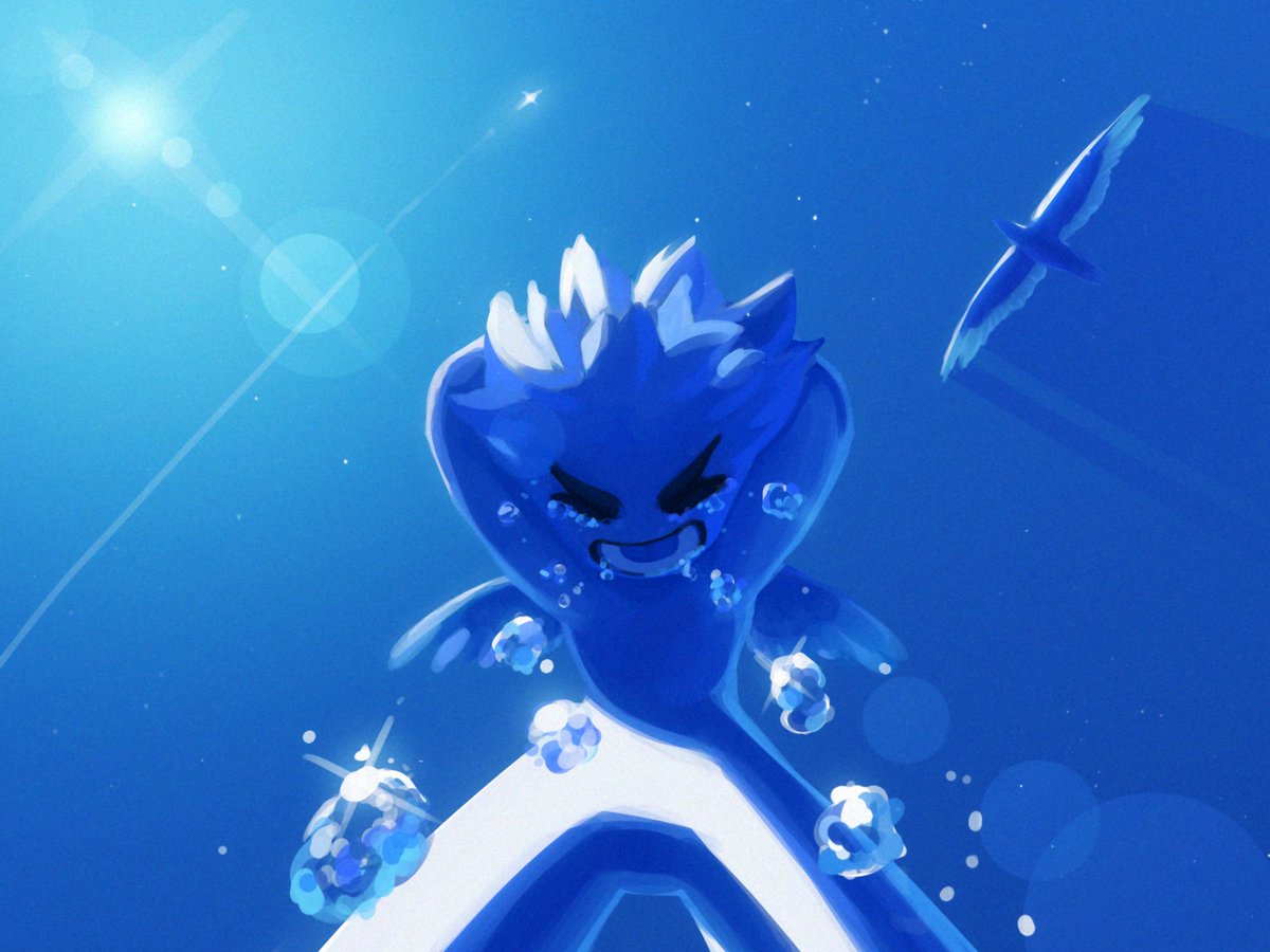 Feeling the Blues ☁️

#stickman #StickFigure #オリ棒 #火柴人