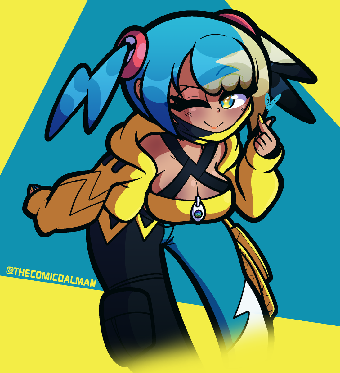 「Throws Canari at u (Winner of the last P」|Micoのイラスト