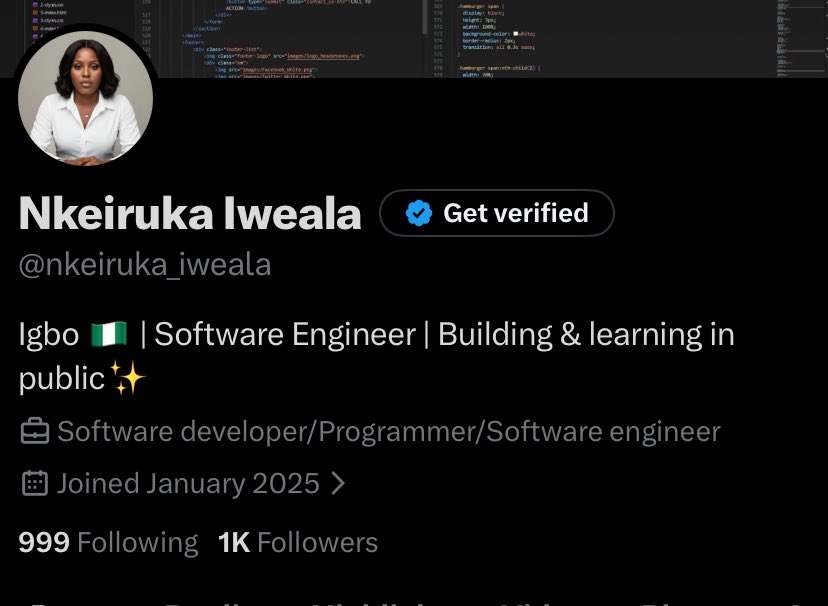 Nkeiruka Iweala tweet media