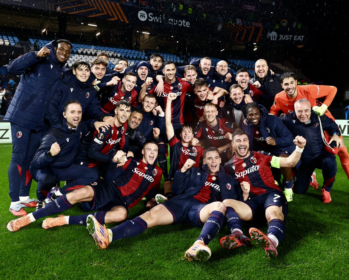 Bolognafc1909's tweet photo. Che partita ragazzi ❤️💙

#CeltaBologna #UEL #WeAreOne https://t.co/U180ckZyAF