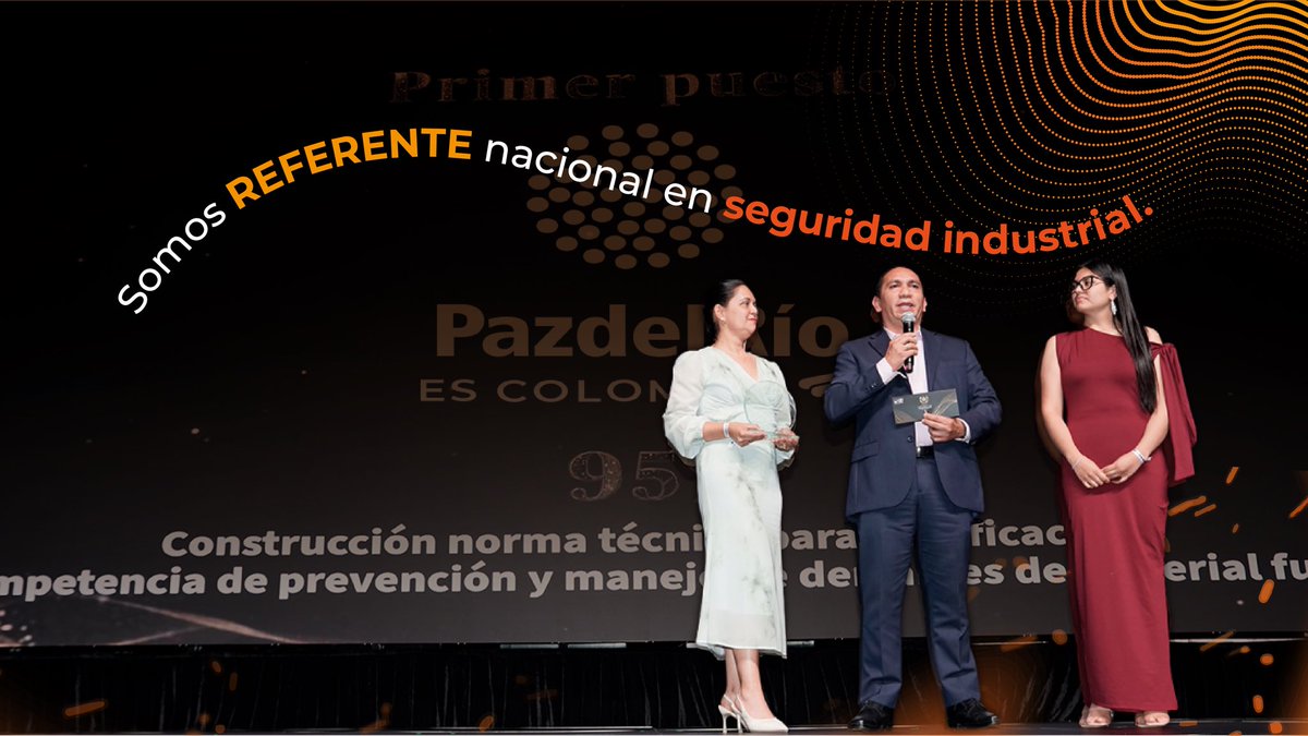 PazdelRío obtiene el  primer lugar en los Premios al Trabajo Seguro AXA Colpatria. 🏅

Ganamos en la categoría Innovación con la primera norma técnica en Colombia para prevenir riesgos por material fundido, con el objetivo de proteger a miles de trabajadores del sector.