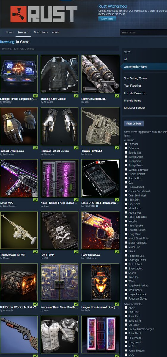 RUST STORE HAS ROTATED FOR DECEMBER 11 2025.  #Rust #Playrust #Rustskins
I'll be streaming here to showcase the skins!
twitch.tv/hedgesn
youtube.com/live/u6GV9YPSw…