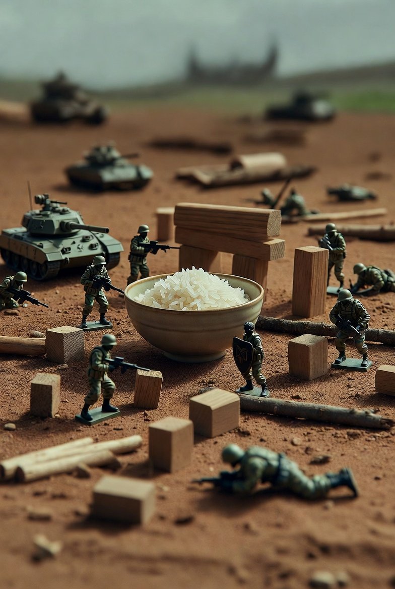 **A fortified rice bowl surrounded by minefields.**  

That’s the most accurate depiction of every U.S. Army branch when “transformation” shows up on the PowerPoint.

Armor, Infantry, Aviation, Cyber, Air Defense, Field Artillery, Engineers… each has spent decades building