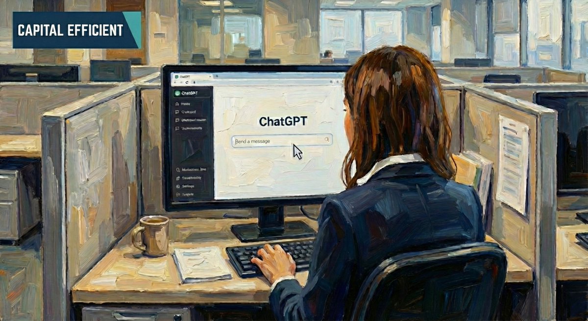 pw_mcgovern's tweet photo. But vertical AI founders should still pay attention to vibe coding. 

It makes the bar for earning budget is higher. If ChatGPT can solve the workflow, or an ambitious associate can build an internal tool that does what your startup does, you've got a problem. https://t.co/fpIRrsOpNi