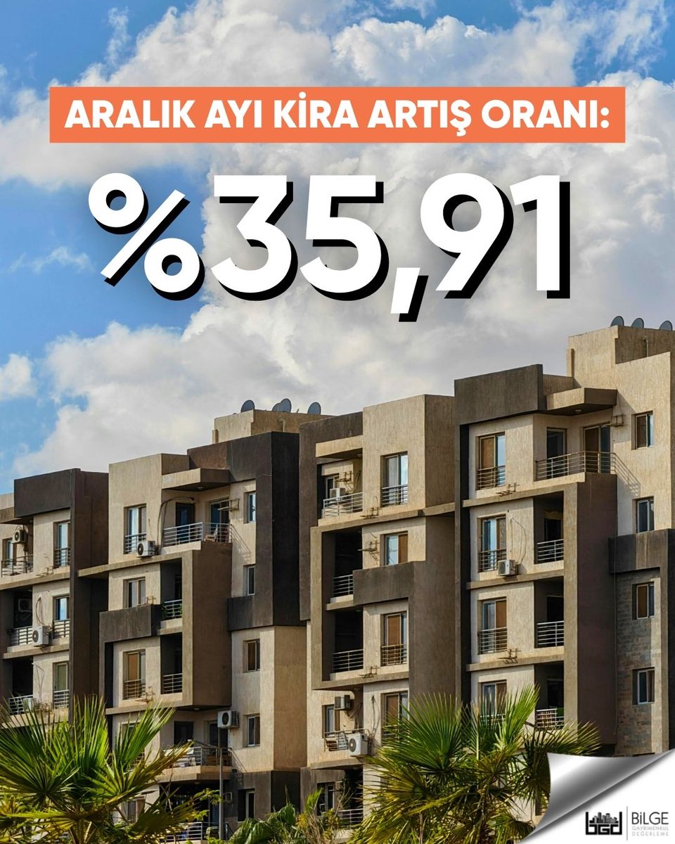 Aralık ayı kira artış oranı belli oldu!
Aralık ayında sözleşmesi yenilenecek işletmeler, kira bedellerini %35,91 oranında artırarak ödeyecek.
Güncel veri, doğru analiz ve uzman bakış açısıyla kira değerleme süreçlerinize güvenilir çözümleri için bizimle iletişime geçin.