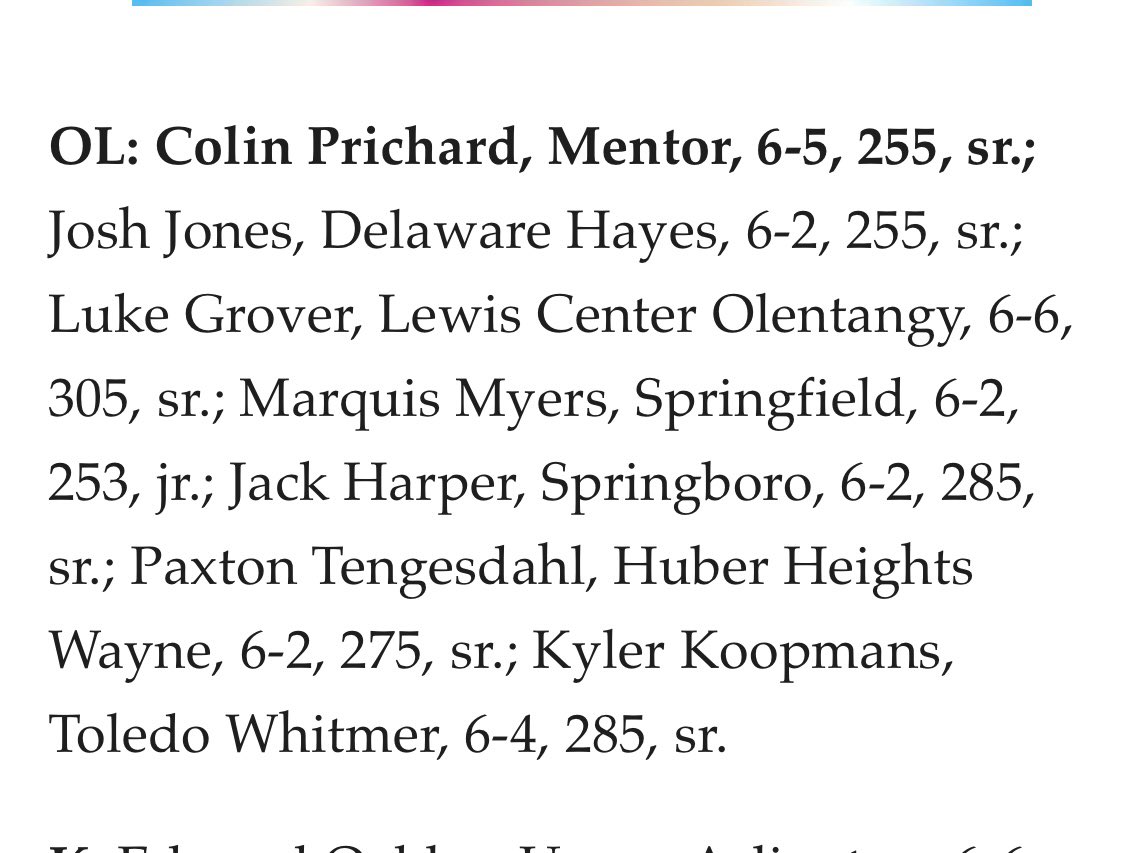 KylerKoopmans's tweet image. I am extremely blessed to be named 2nd team all state!! @CoachEricBrown @JustinKellerWHS @Coach_JLoeffler 
@CoachBeurer