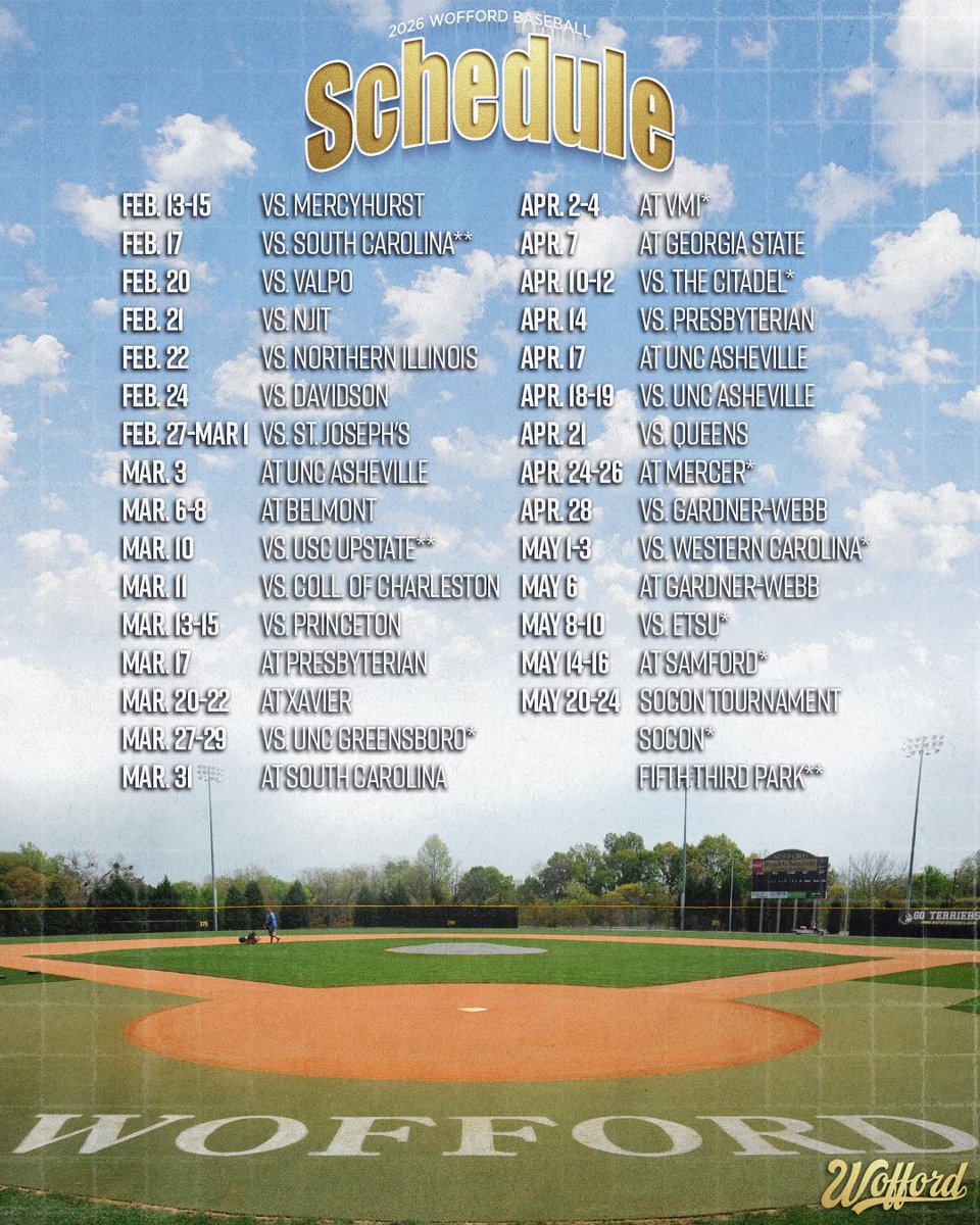Wofford Baseball tweet media