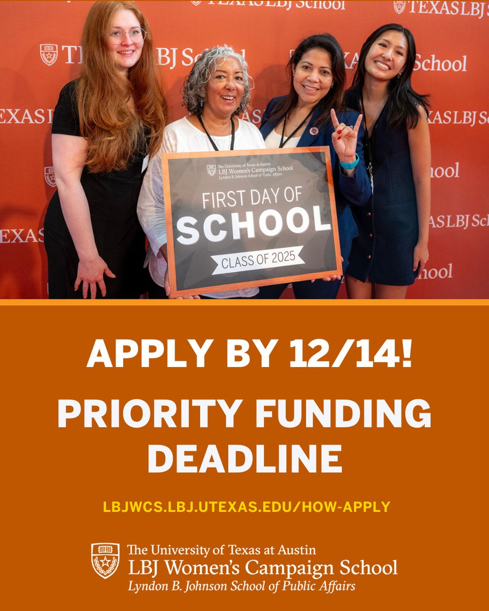 LBJ Women's Campaign School tweet media