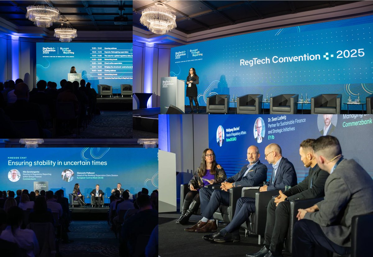 We had a great time chairing the Regtech Convention last month - here's a few highlights!