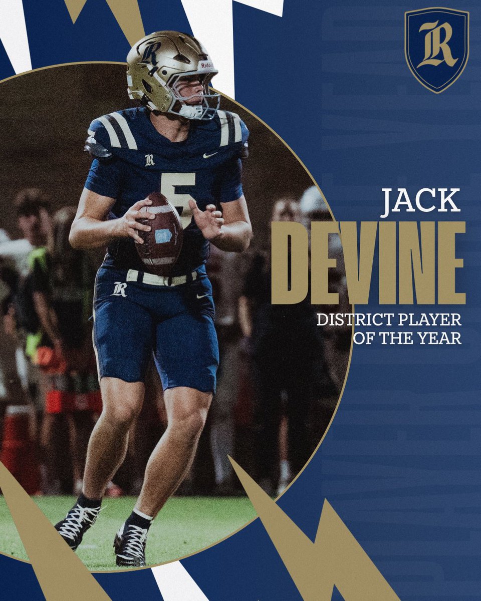 The District Champs took home some hardware, with a Knight winning each district award! Congrats to these men! #DistrictDomination

Jack Devine - Player of the Year