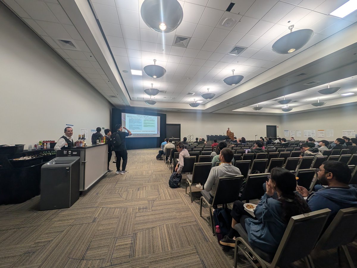 El mejor taller de #NeurIPS2025, sin duda, puede ser este, con un taller completo desde la mañana. ¿Cómo es posible que