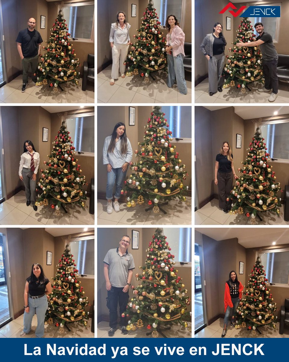 jencksa's tweet photo. 🎄 La Navidad ya se vive en JENCK

✨ En JENCK creemos que las celebraciones también construyen equipo. Cada año armamos juntos nuestro árbol, un pequeño ritual que simboliza unión, compromiso y la alegría de compartir lo que hacemos. https://t.co/YtYQBh8IsU