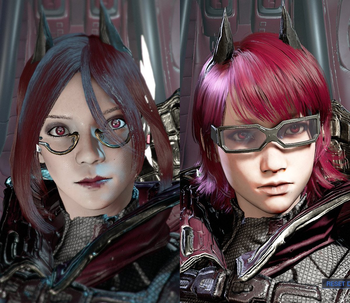 The Drifter/Operator facial rework in Warframe is 'better' at least from a graphical perspective, especially on the Operator front, but I'm not 100% sold on it (mostly as someone who only uses Drifter). Was definitely needed though, the textures were really showing their age.