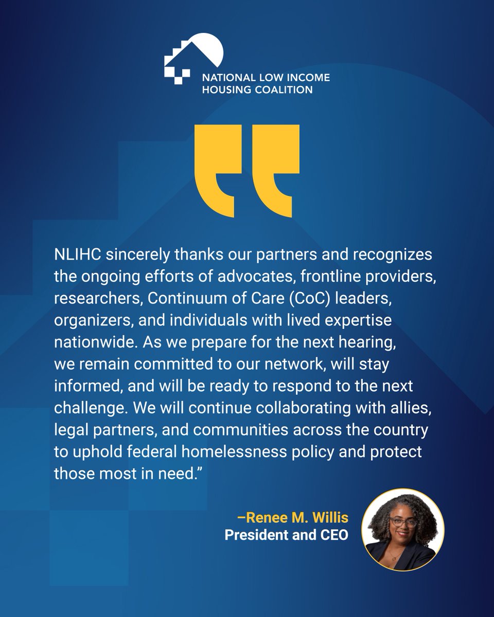 National Low Income Housing Coalition tweet media