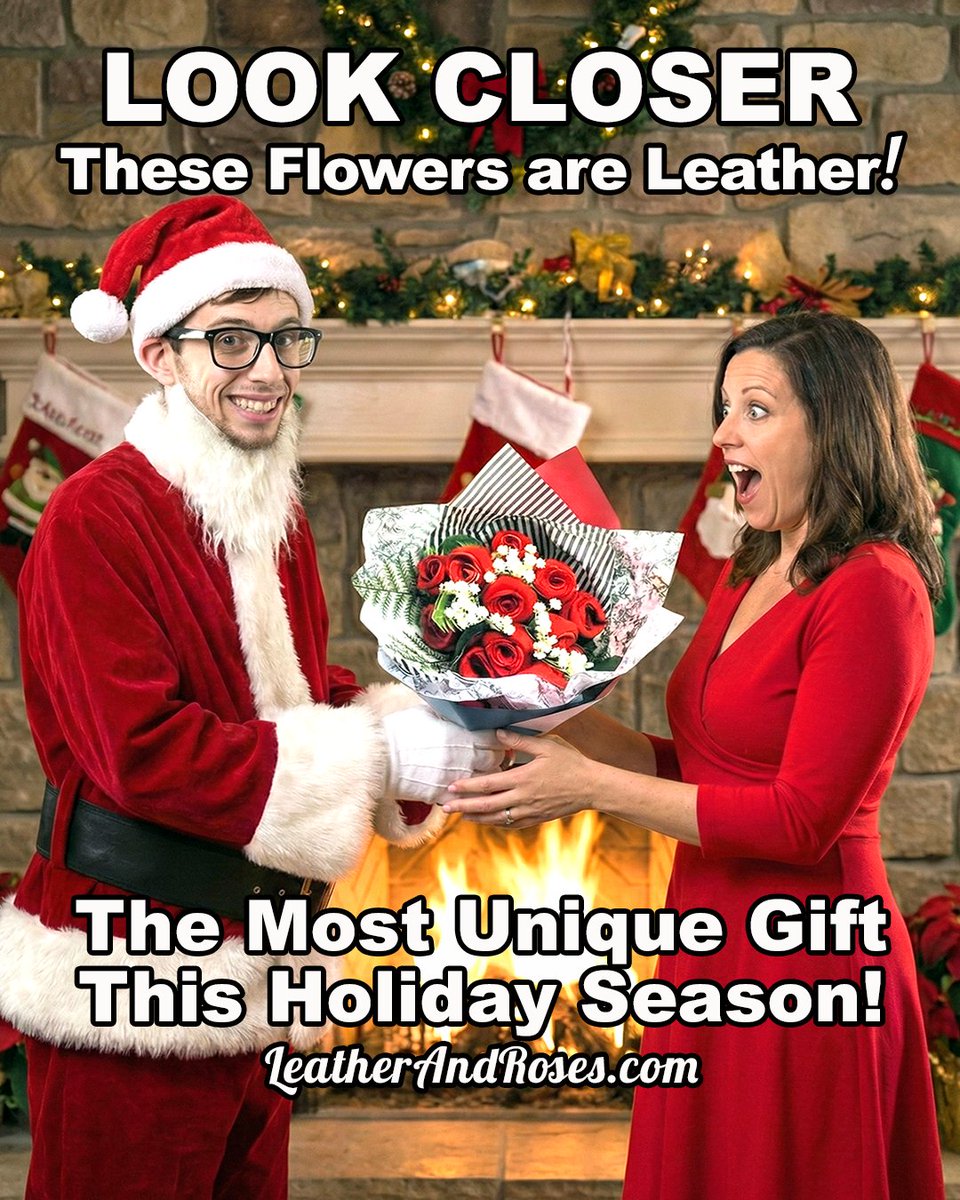 bestleatherrose's tweet photo. Fresh flowers fade in a week.
But she'll remember you FOREVER when you give her Leather &amp; Roses 🌹

Make a statement this Christmas with a gift that stands the test of time.
 https://t.co/7r6FsOXQZa

#giftsforher #luxurygiftguide #romanticgifts #lastminutegifts https://t.co/w05HP4qHMV