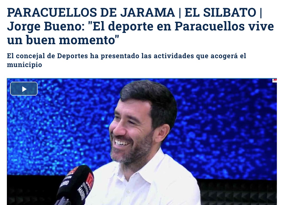 ¿Quieres conocer todas las novedades del deporte en Paracuellos? 🏃‍♂️⚽🏀
No te pierdas esta entrevista 👉🎤, de soydemadrid.com donde repasamos las mejoras, proyectos y nuevas iniciativas que están transformando el deporte en nuestro municipio.

soydemadrid.com/noticia-paracu…¿