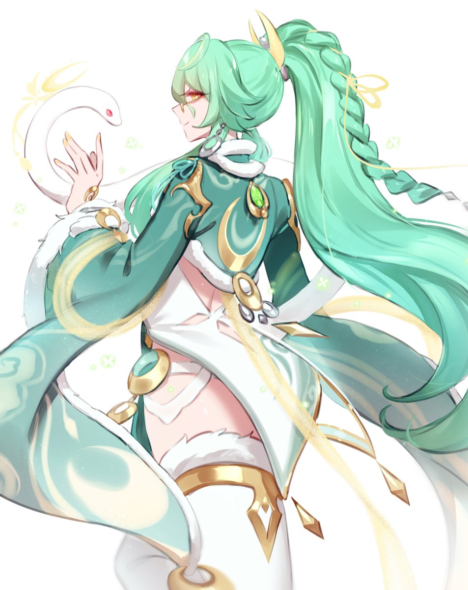 Celestial_Sect's tweet photo. White snake adeptus Baizi

#Baizhu https://t.co/fj1gIwCYx1
