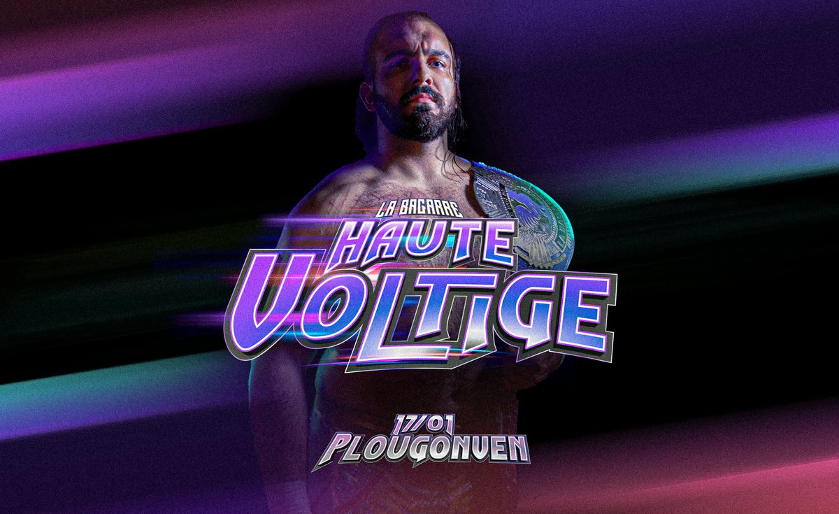 IciLaBagarre's tweet photo. Nouvelle ère. Nouveau show. Nouvelle année.
La Bagarre change de dimension 🌍🔥
🎟️ BILLETTERIE : https://t.co/J1U8wyfJb7
🖌️ @Kevin_TheP1
#catch #catchfrancais #prowrestling #bagarre https://t.co/V9FeSW6nEn