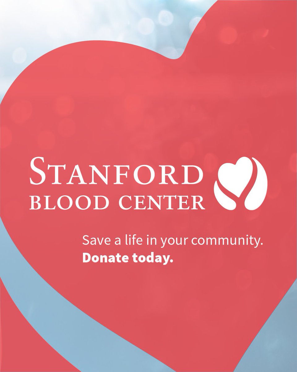 giveblood's tweet photo. Because of YOU, lives are saved every single day! 

Donate blood with Stanford Blood Center during December and you could WIN four premium tickets to the Big Game on Feb 8, 2026, at Levi’s Stadium! 🎉🏈

Make your appointment today at https://t.co/K2YUeKhTHp https://t.co/aPBjW4qJbE