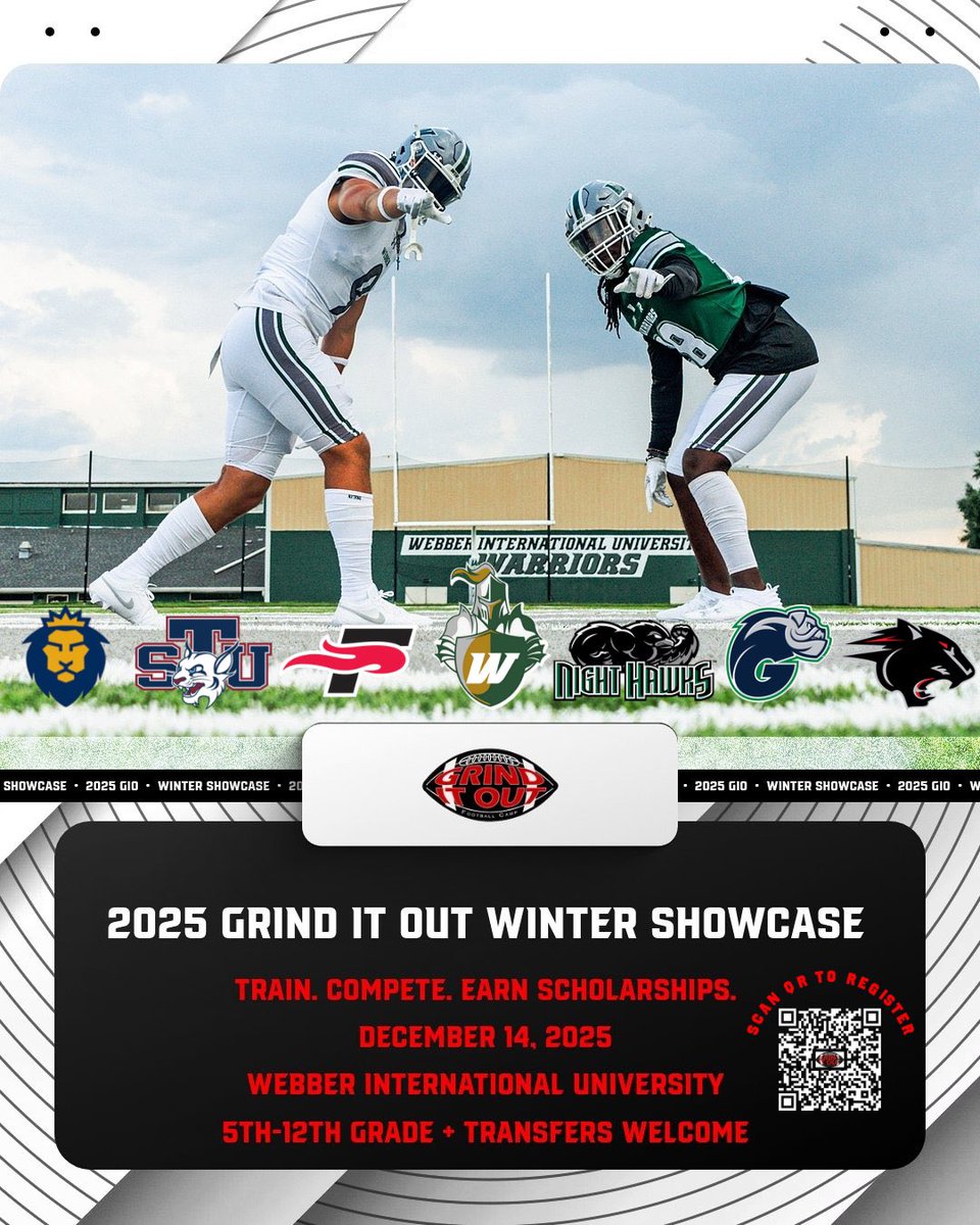 Webber Int'l University Football tweet media