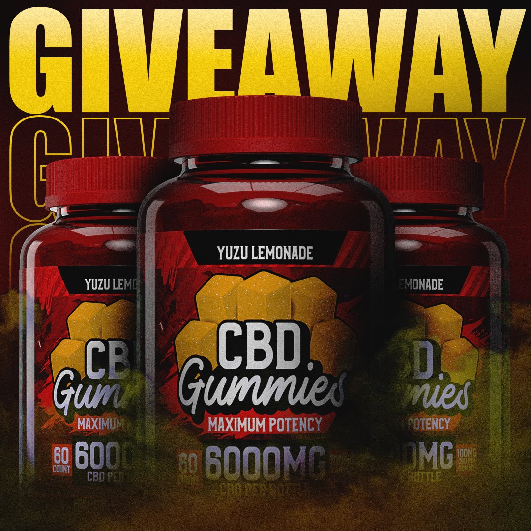 HempBombs's tweet image. We’re kicking things up to MAX potency.

Win a bottle of our 6000MG Yuzu Lemonade CBD Gummies and experience next-level relaxation.

To enter:
Like this post
Follow this page
Tag a friend who needs MAX relaxation
U.S. Only
Must be 18 years or older to enter