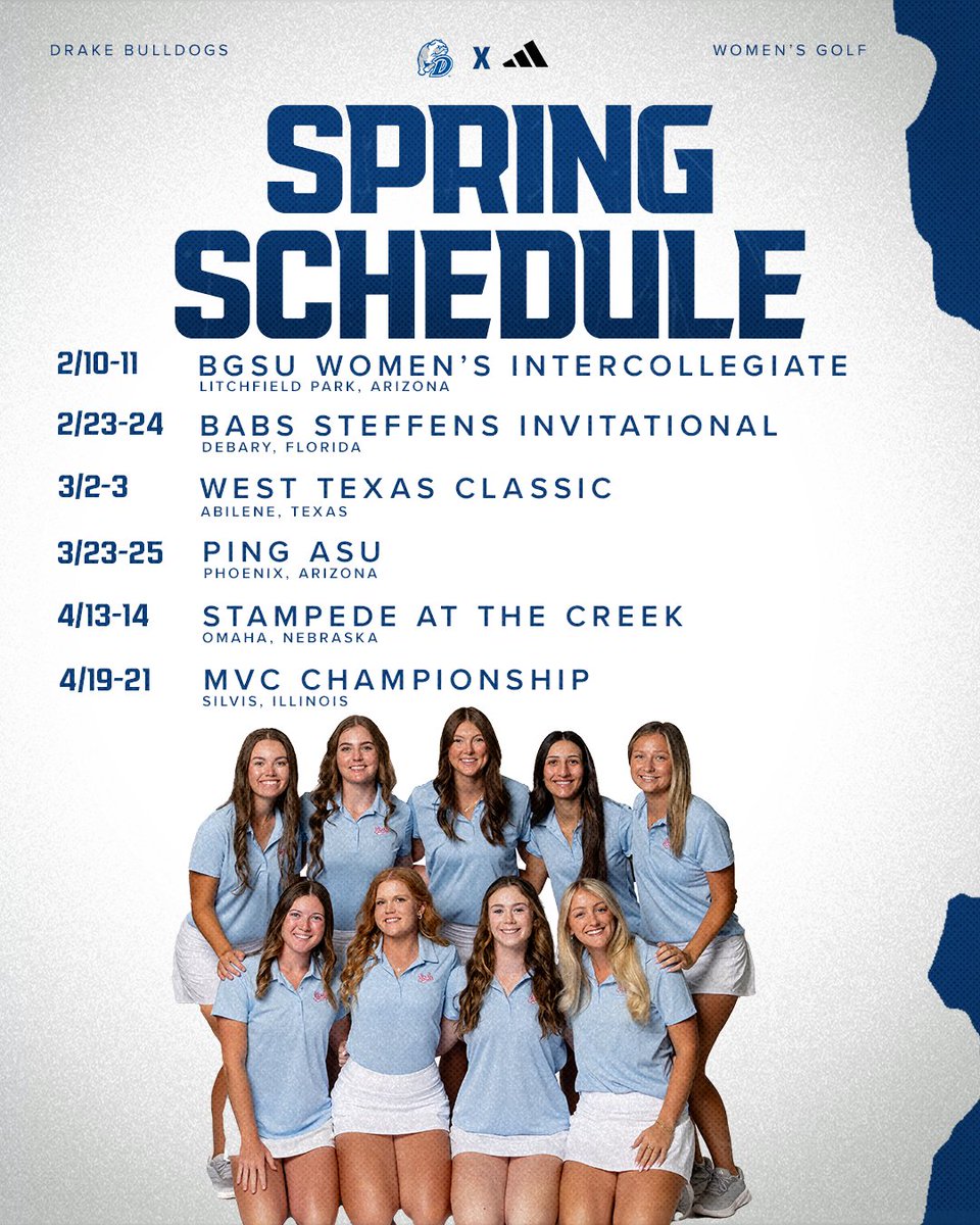 Drake Women's Golf tweet media