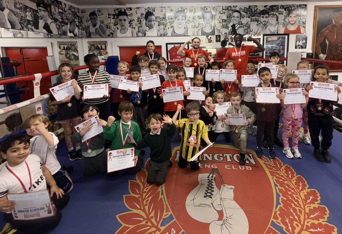Islington Boxing Club tweet media