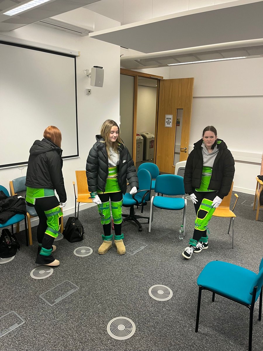 Out NPA health and social care class enjoyed a fun filled afternoon learning
at the university of the west of Scotland Ayr campus learning by about health, nursing and social care <a href="/ArdAcademy/">Ardrossan Academy</a> <a href="/UniWestScotland/">UWS</a> <a href="/NAHSCP/">North Ayrshire HSCP</a>