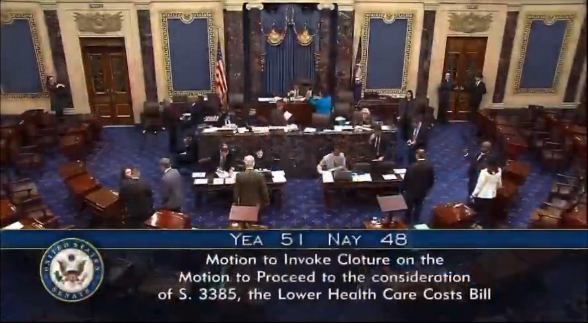 Thanks to the 8 Senate Democrats who caved during the government shutdown. 

You got nothing in return from the Republican Party.