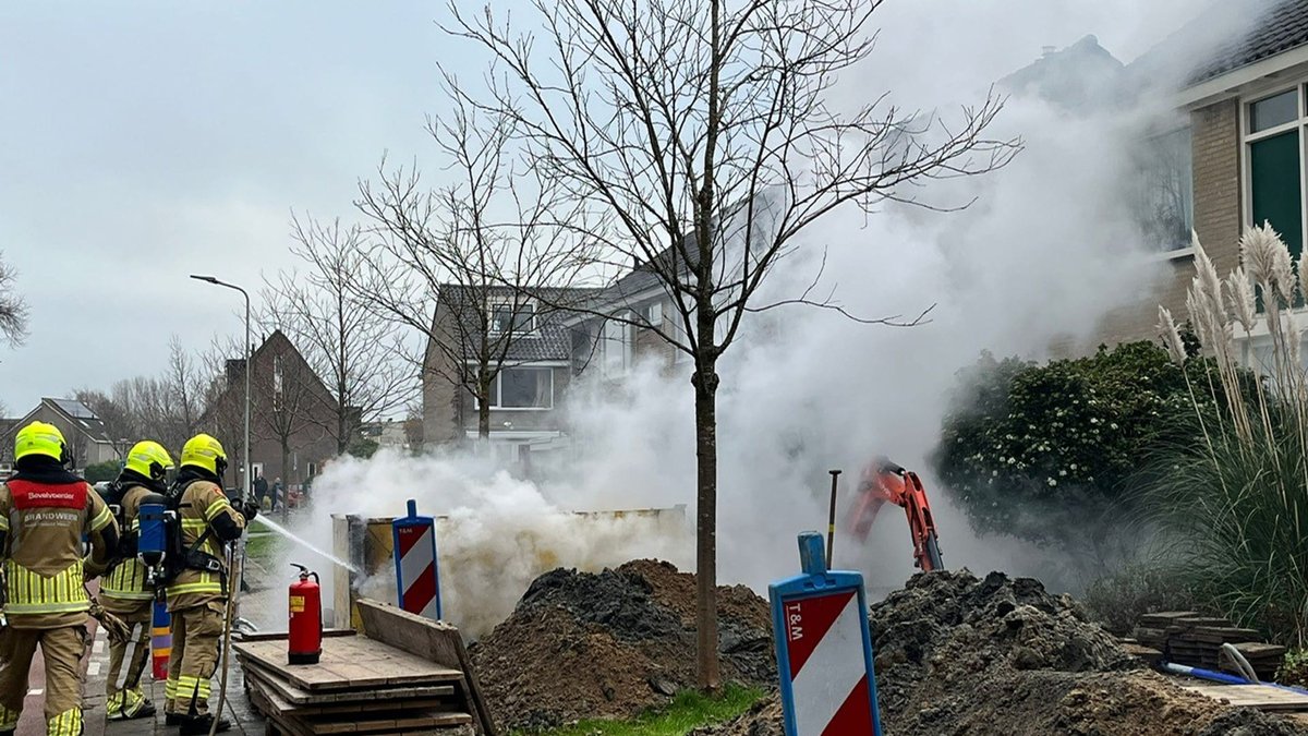 Brand in bronbemalingssysteem op Korteland in Castricum