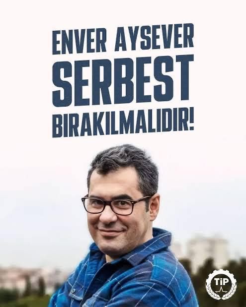 ibrahimtturan's tweet photo. Eleştiri, suç değildir! 
Enver Aysever serbest bırakılmalıdır. https://t.co/Nc9OQ861ls