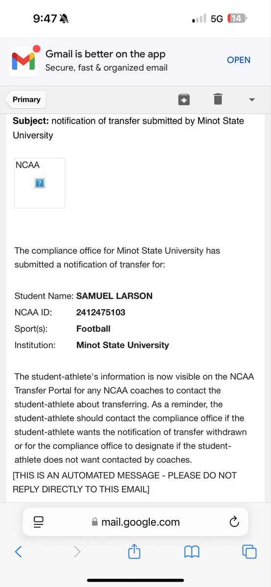 Sam Larson tweet media