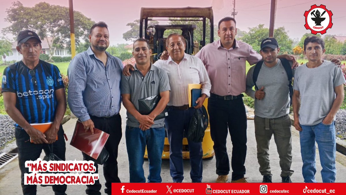 CEDOCUT's tweet image. 𝑪𝑶𝑵𝑻𝑹𝑨𝑻𝑶 𝑪𝑶𝑳𝑬𝑪𝑻𝑰𝑽𝑶 | #𝑪𝑬𝑫𝑶𝑪𝑼𝑻
Hoy se llevó a cabo la negociación del vigésimo sexto contrato colectivo entre la compañía ecuatoriana del té #𝘾𝙀𝙏𝘾𝘼 𝙮 𝙚𝙡 𝙘𝙤𝙢𝙞𝙩𝙚́ 𝙙𝙚 𝙚𝙢𝙥𝙧𝙚𝙨𝙖 𝙙𝙚 𝙩𝙧𝙖𝙗𝙖𝙟𝙖𝙙𝙤𝙧𝙚𝙨 𝙙𝙚𝙡 𝙨𝙚𝙘𝙩𝙤𝙧.