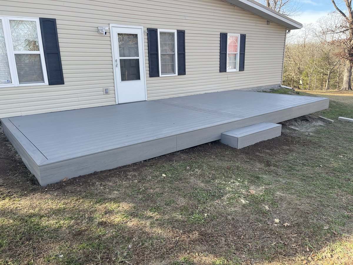 Grateful for 50-60 degree weather to
get this done yet this year. Maybe siding next year?