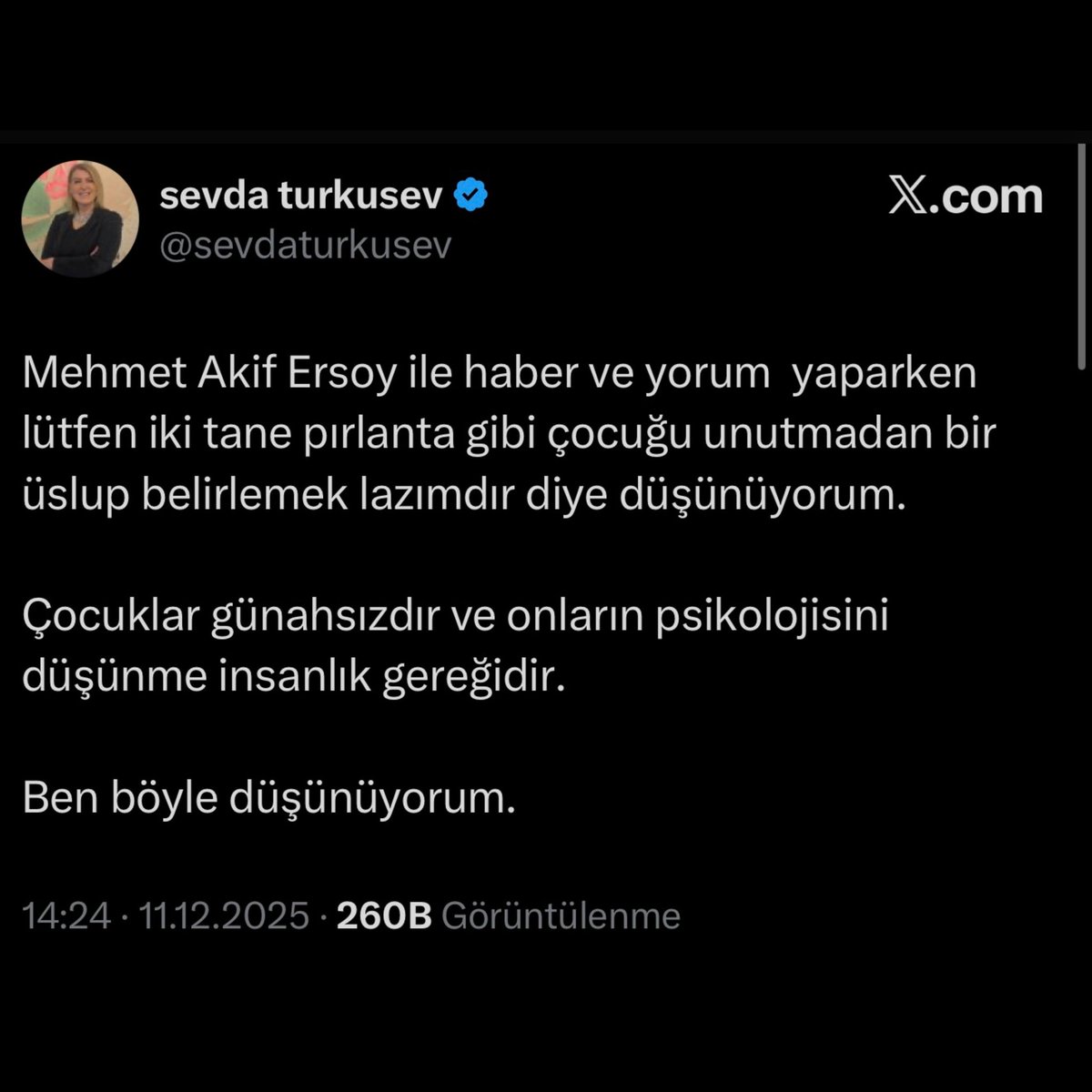 Tutuklanan 18-20 yaşındaki çocuklara demediğini bırakmayan Sevda Türküsev, uyuşturucu ve grup seksten tutuklanan Mehmet Akif Ersoy’a sahip çıktı.