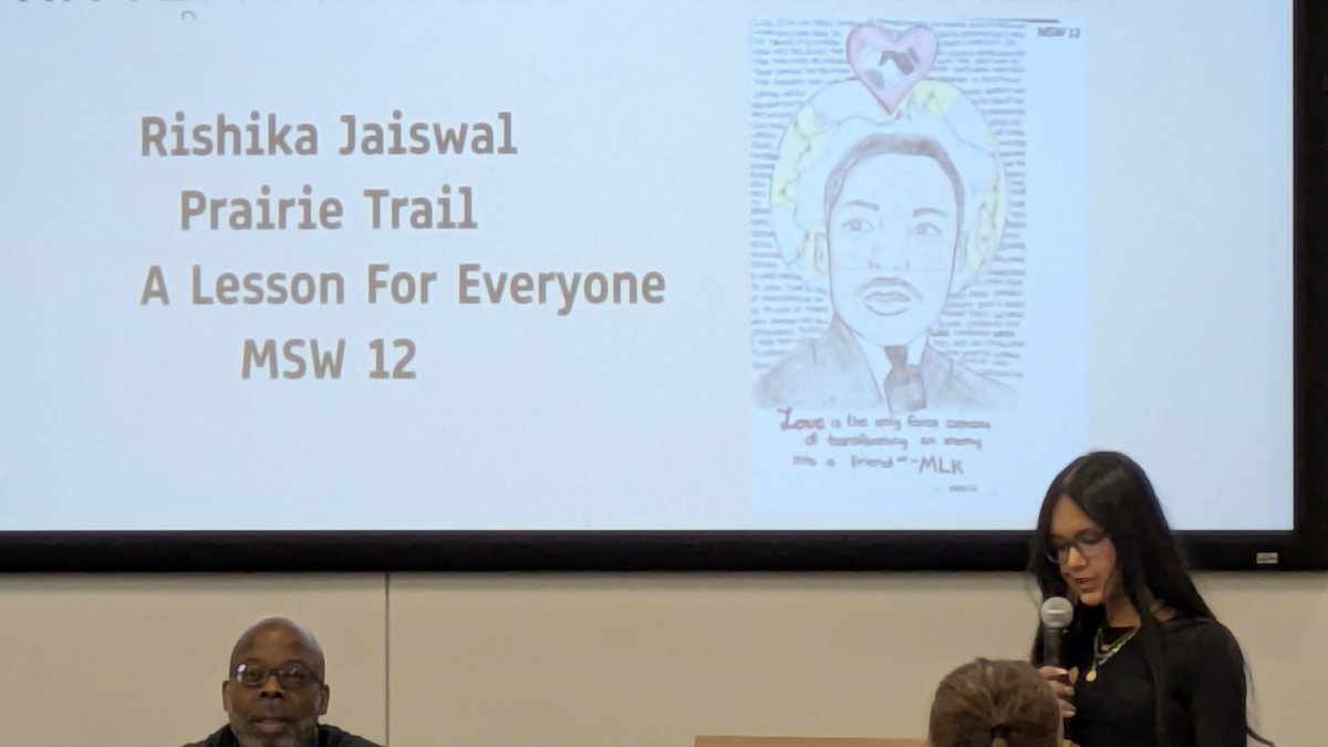 BMellenPRT's tweet photo. Amazing job by Rishika as she showcased her work in the district MLK Contest finals.

Well done Rishika and good luck in the final judging.

@DrJonesPRT
@jenstoskopfprt https://t.co/mOhBV0YXU5