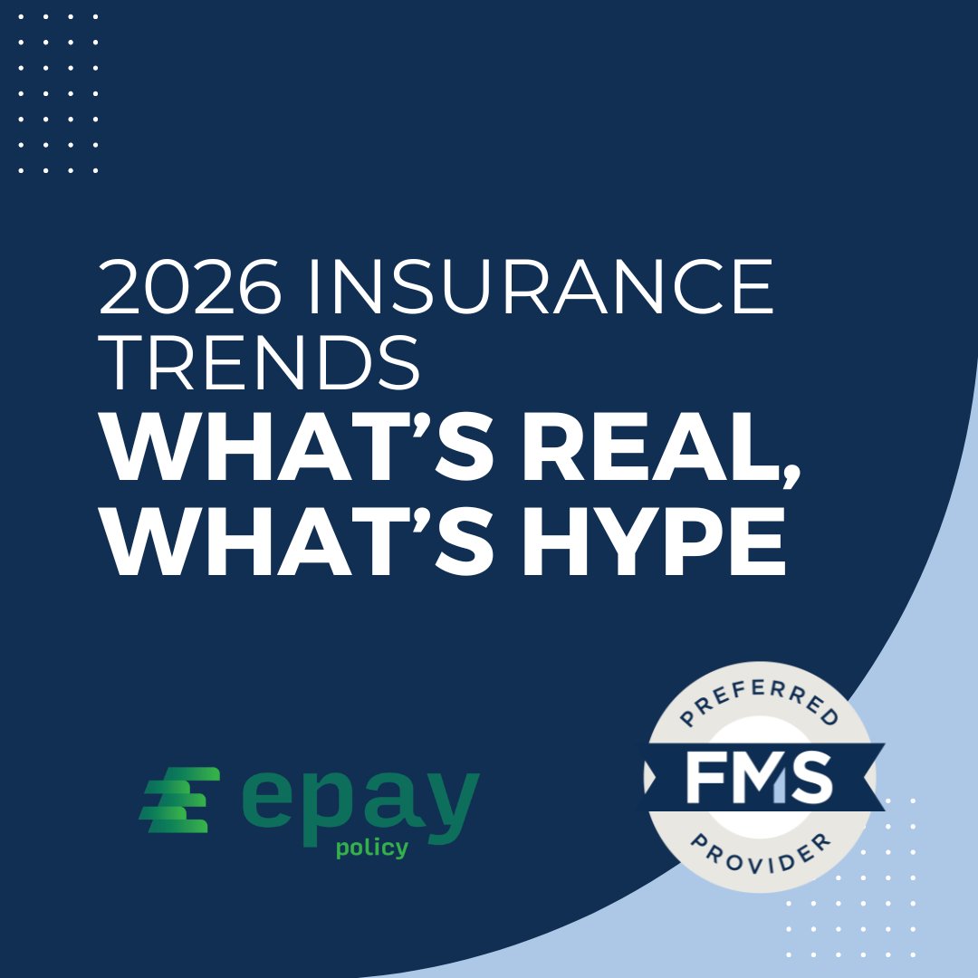 Our partners at ePayPolicy are looking ahead to 2026 with a breakdown of what’s real and hype in insurance. From AI to automation to rising customer expectations, their latest blog cuts through the noise. Get the insights:
epaypolicy.com/blog/whats-rea…